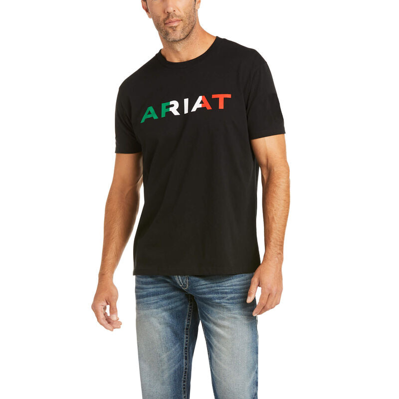 Men's Ariat Viva Mexico T-Shirt Black