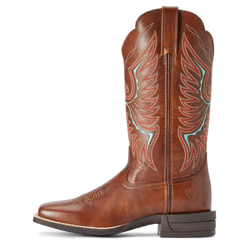 Ariat Women's Rockdale Western Boot - Distressed Brown