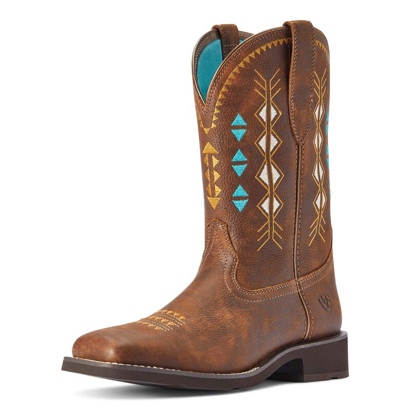 Ariat Women's Delilah Deco Western Boot - Copper Kettle