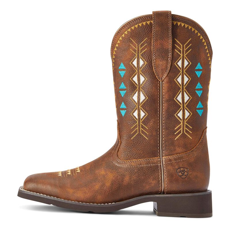Ariat Women's Delilah Deco Western Boot - Copper Kettle