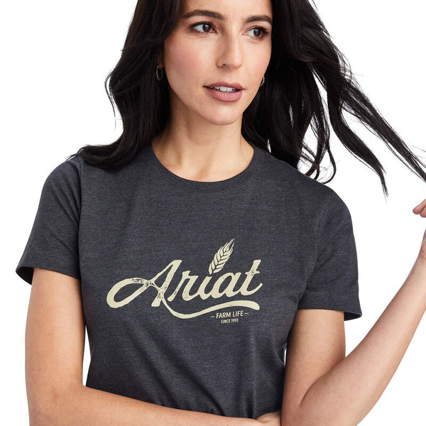Women's Ariat Wheat Script Tee