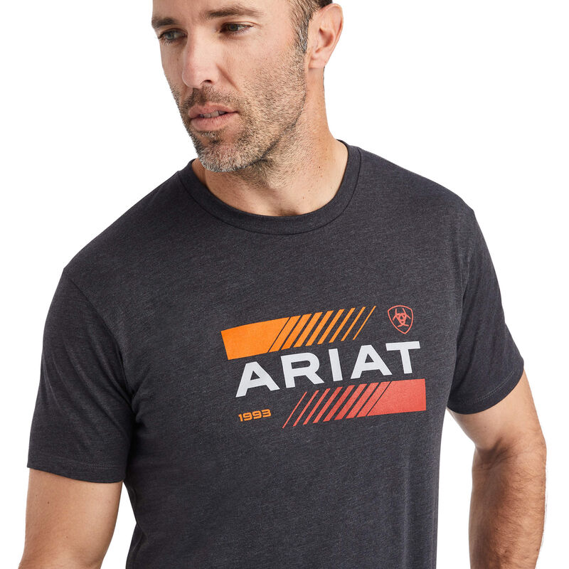Men's Ariat Octane Stock T-Shirt Charcoal Heather