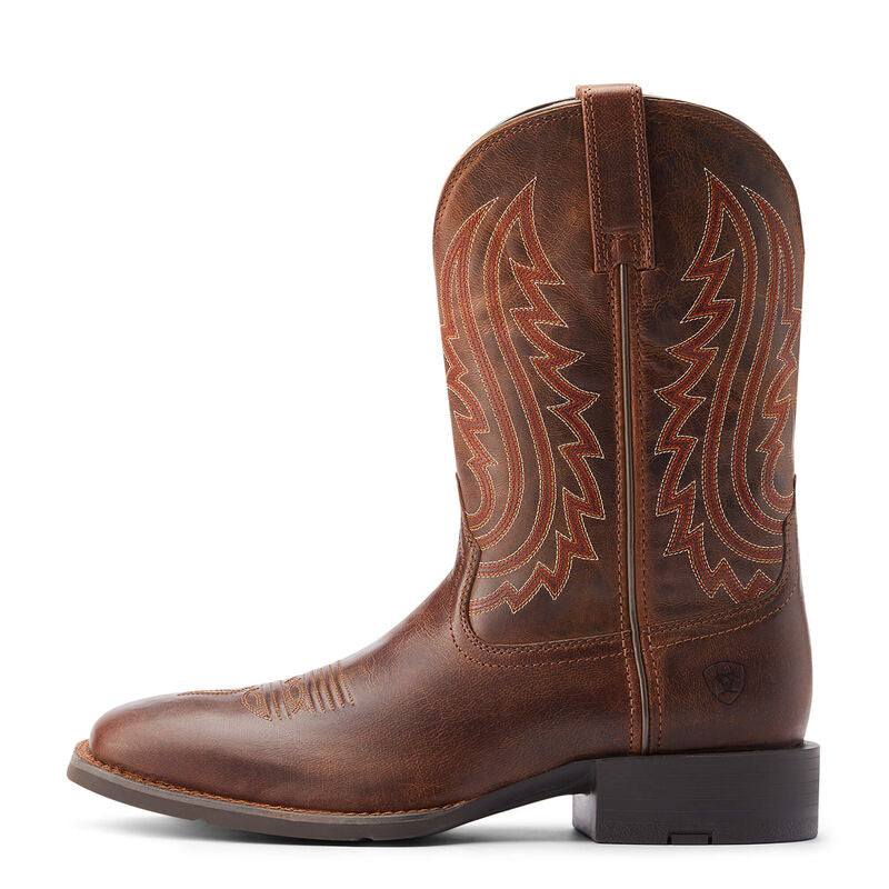 Men's Ariat Sport Big Country Western Boot - Almond Buff