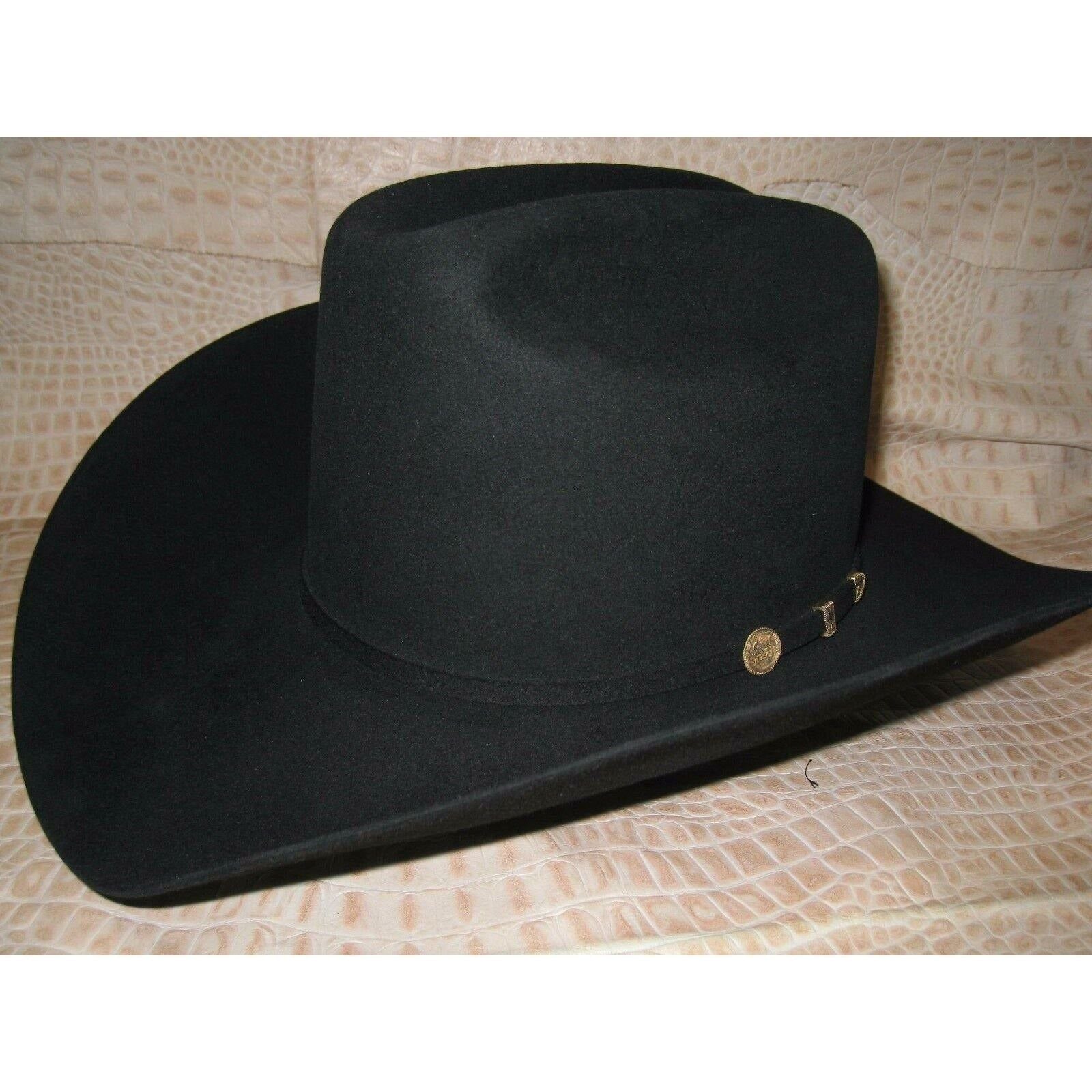 New Stetson Western Wear Cowboy 100x Black El Presidente Beaver & Cashmere Hat - CWesternwear