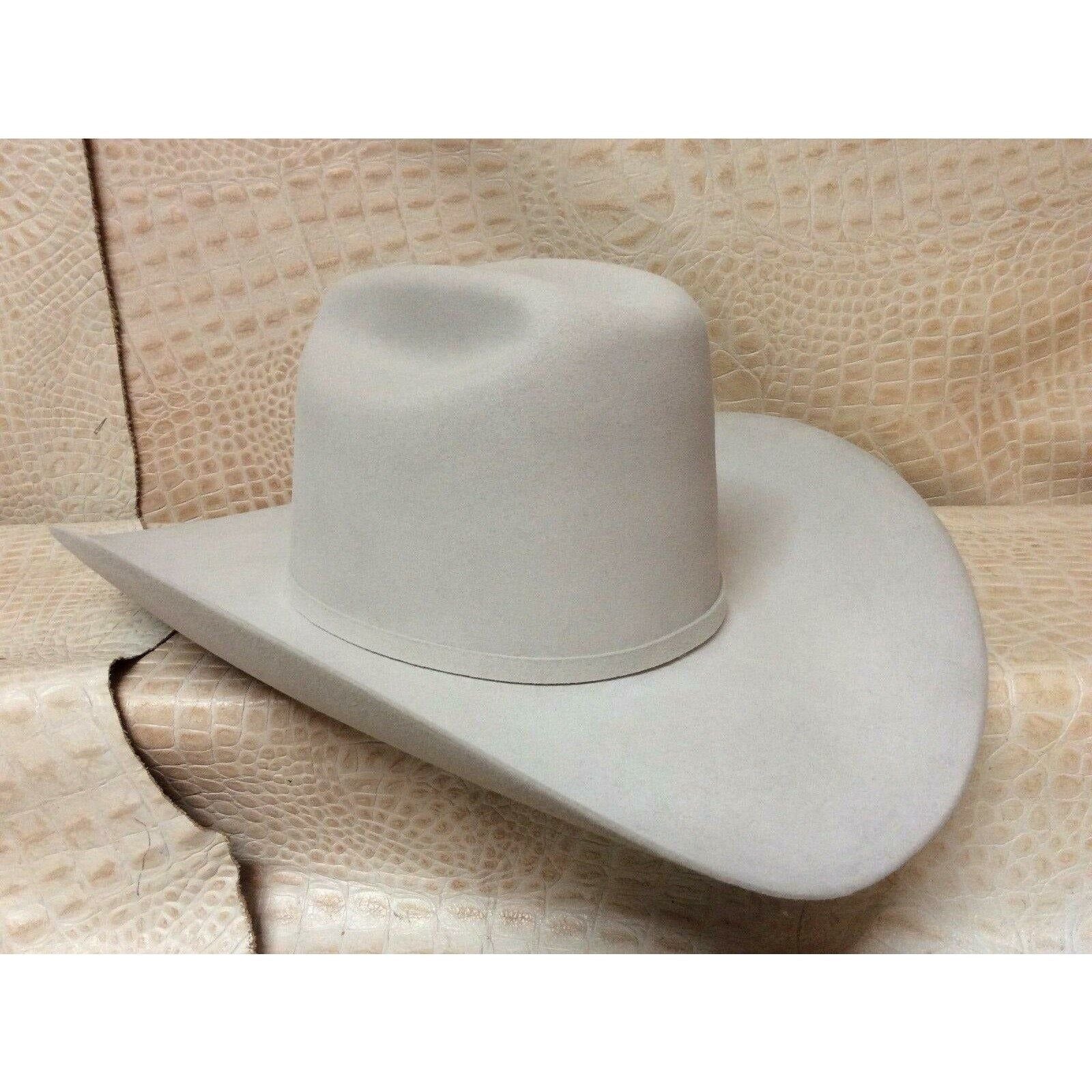 Stetson Western Wear Cowboy 100x Mist Grey El Presidente Beaver & Cashmere Hat - CWesternwear