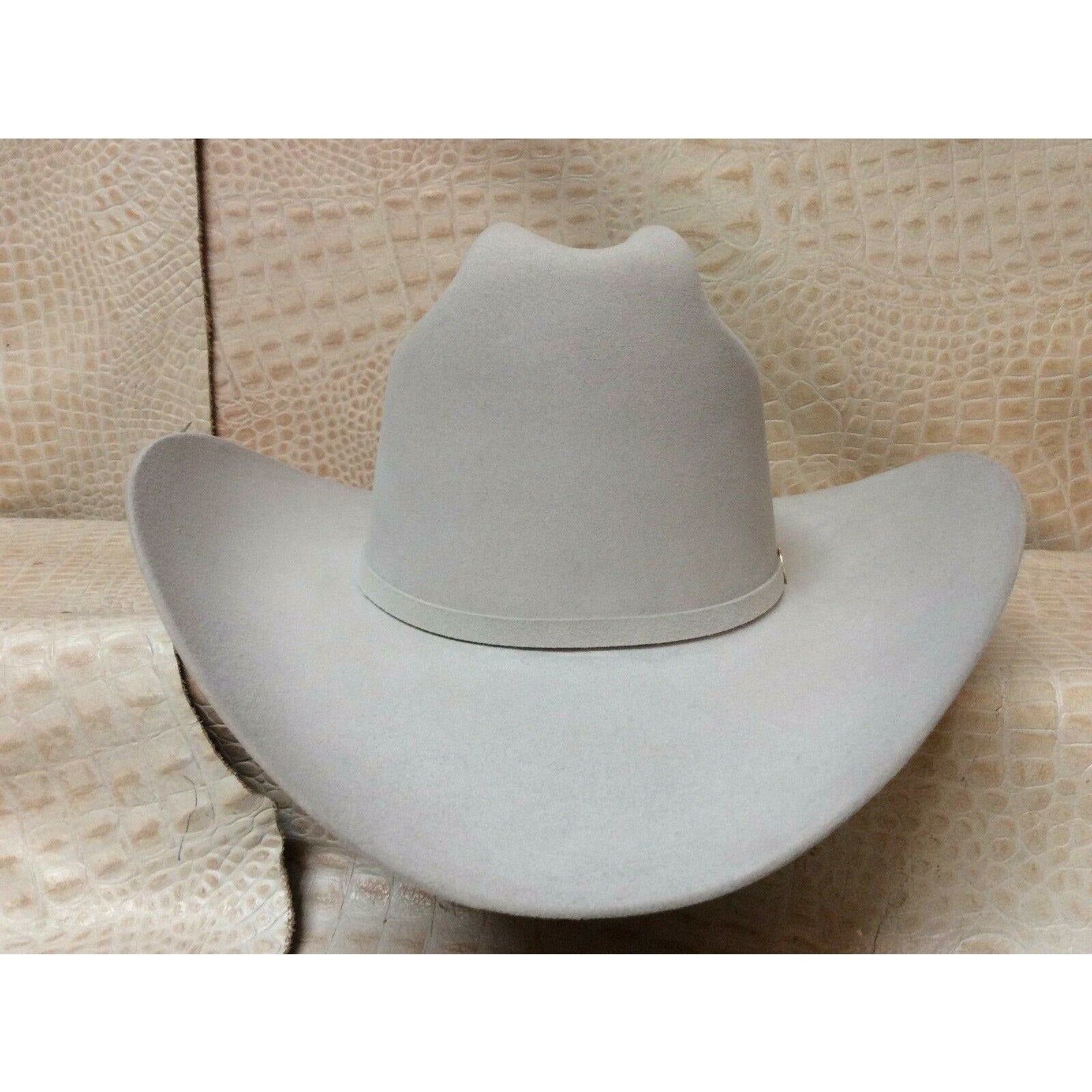 Stetson Western Wear Cowboy 100x Mist Grey El Presidente Beaver & Cashmere Hat - CWesternwear