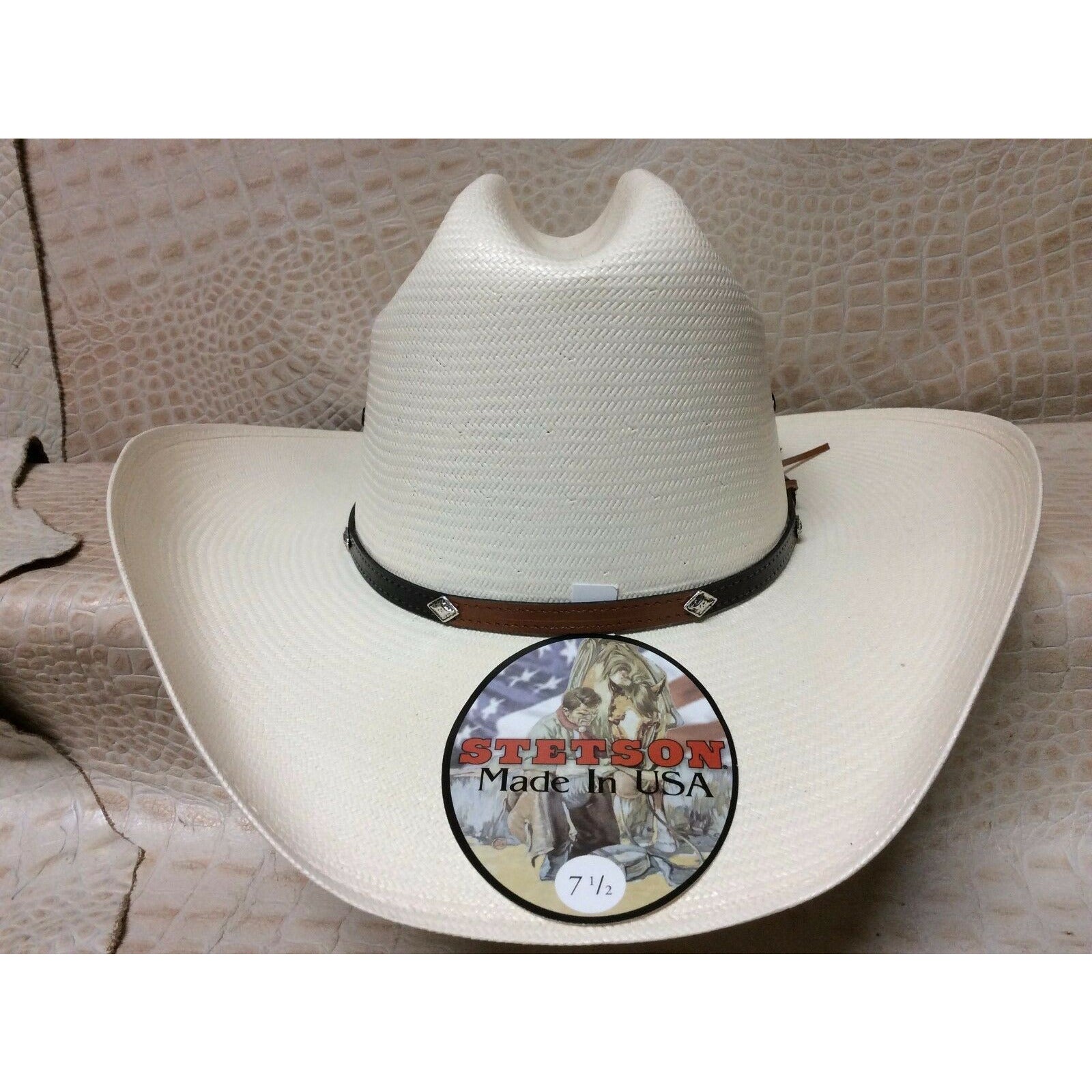 Stetson 10x Grant Western Classic Cowboy Straw Hat - CWesternwear