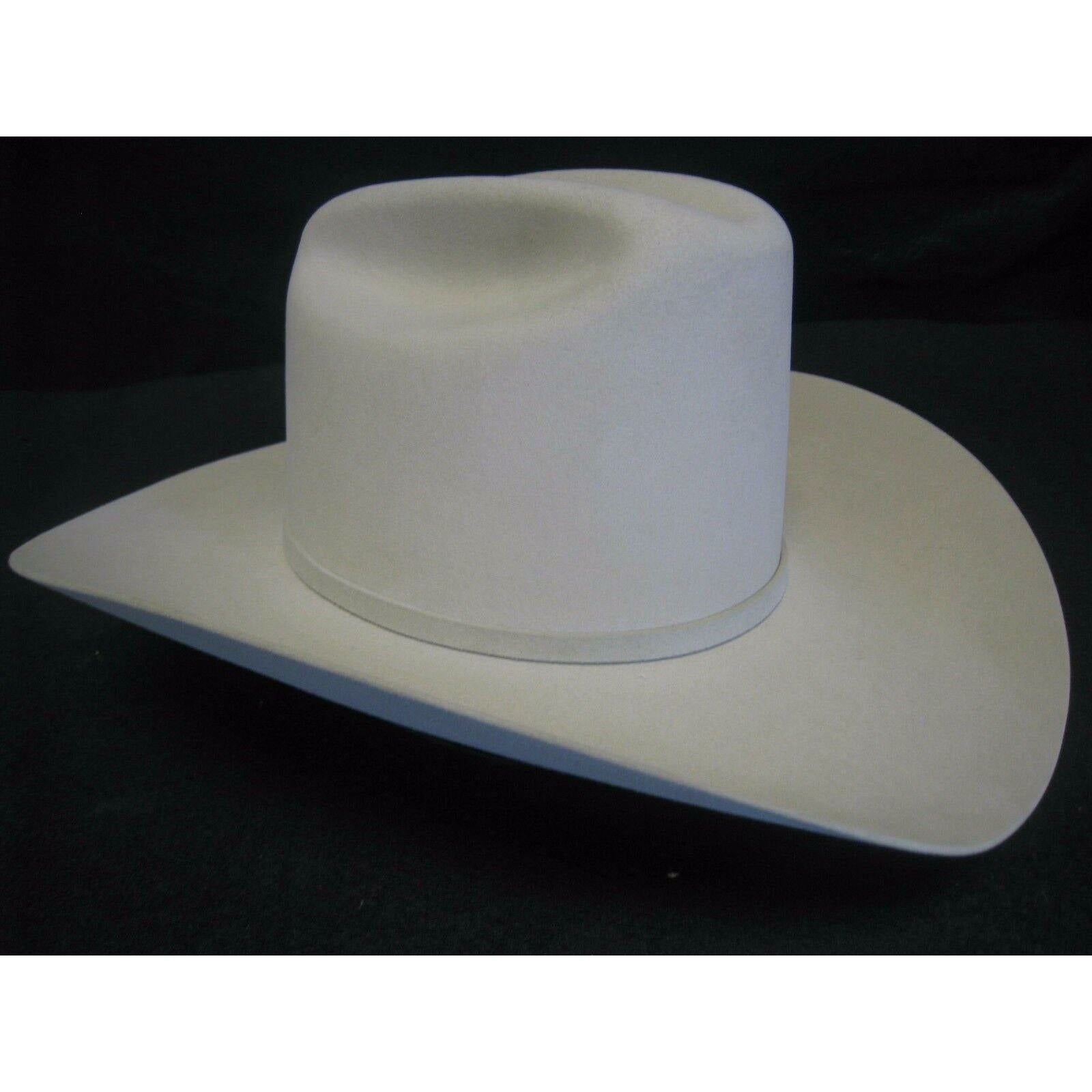 30X Stetson El Patron Silverbelly Beaver Fur Felt Western Cowboy Hat - CWesternwear