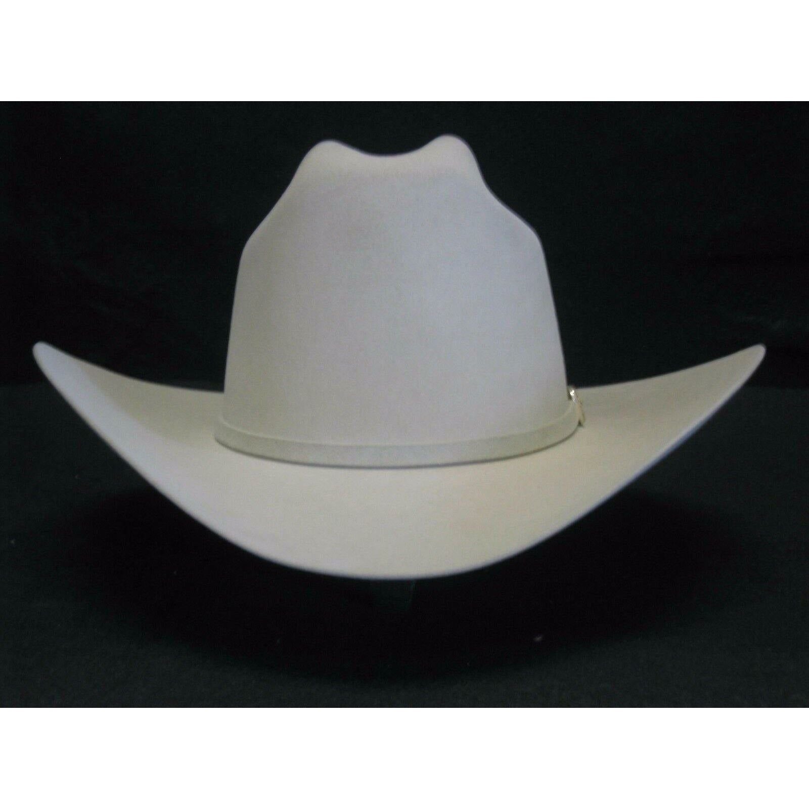 30X Stetson El Patron Silverbelly Beaver Fur Felt Western Cowboy Hat - CWesternwear