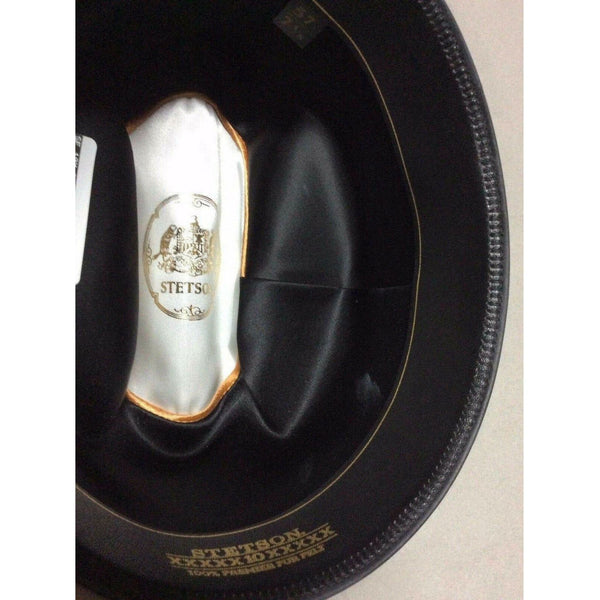 New Stetson Shasta Mist Grey 10X Beaver Fur Felt Western Cowboy Hat - CWesternwear