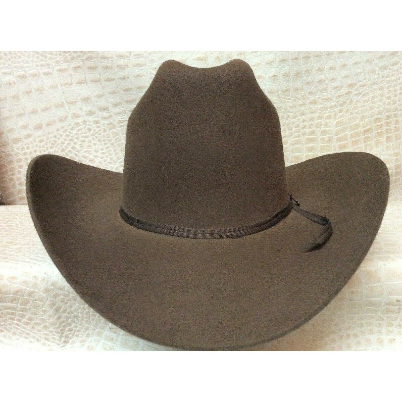 Stetson Rancher Acorn 6X Beaver Fur Felt Western Cowboy Hat Rodeo - CWesternwear
