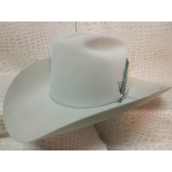 Stetson Rancher 6X Silverbelly Beaver Fur Felt Western Cowboy Hat