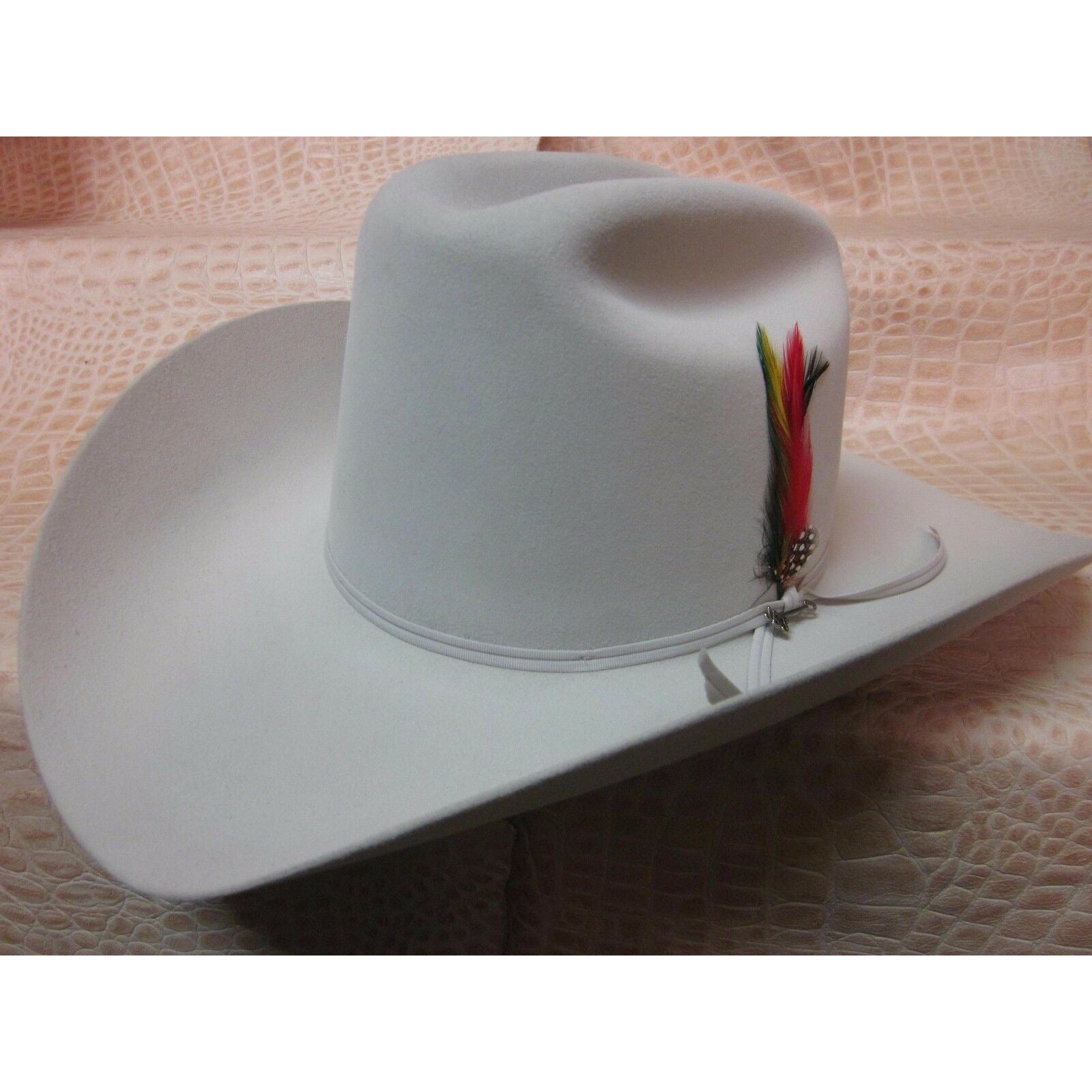 Stetson Rancher 6X Silver Grey Beaver Fur Felt Western Cowboy Hat - CWesternwear