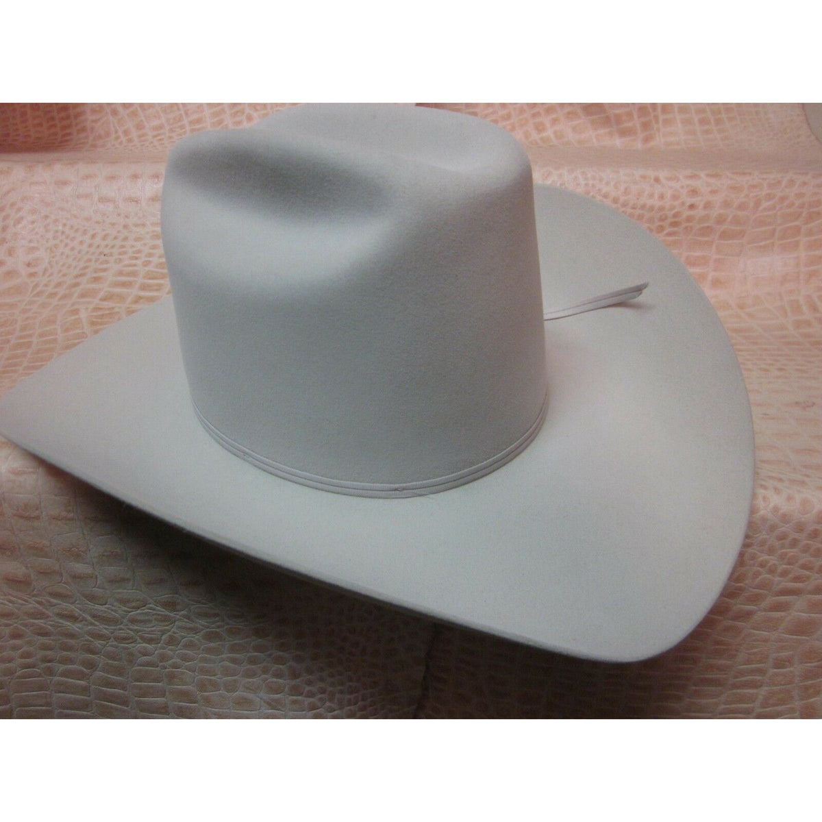 Stetson Rancher 6X Silver Grey Beaver Fur Felt Western Cowboy Hat ...