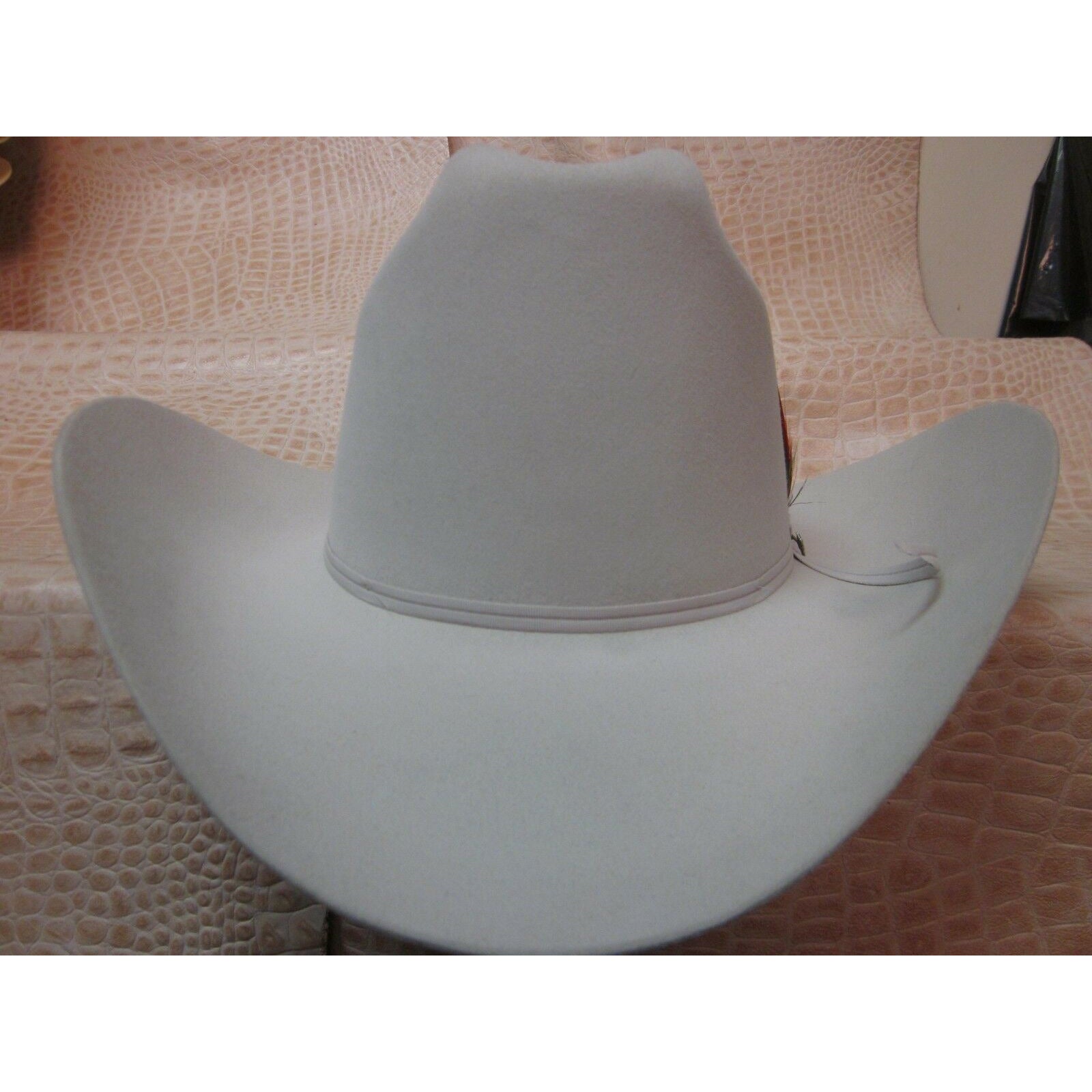 Stetson Rancher 6X Silver Grey Beaver Fur Felt Western Cowboy Hat - CWesternwear
