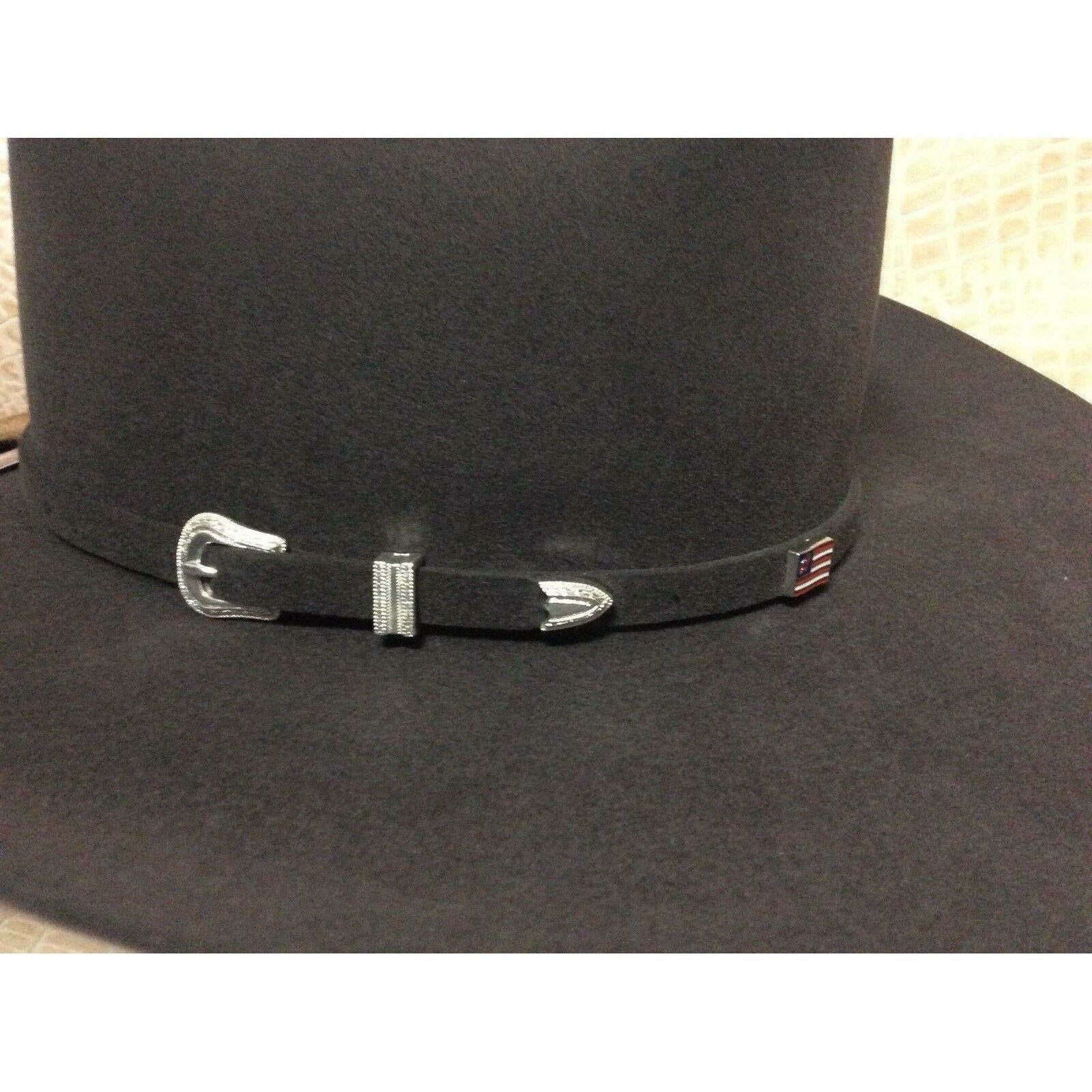American Hat Co. Steel 7X Beaver Fur Felt Cowboy Hat Western Rodeo Stetson - CWesternwear