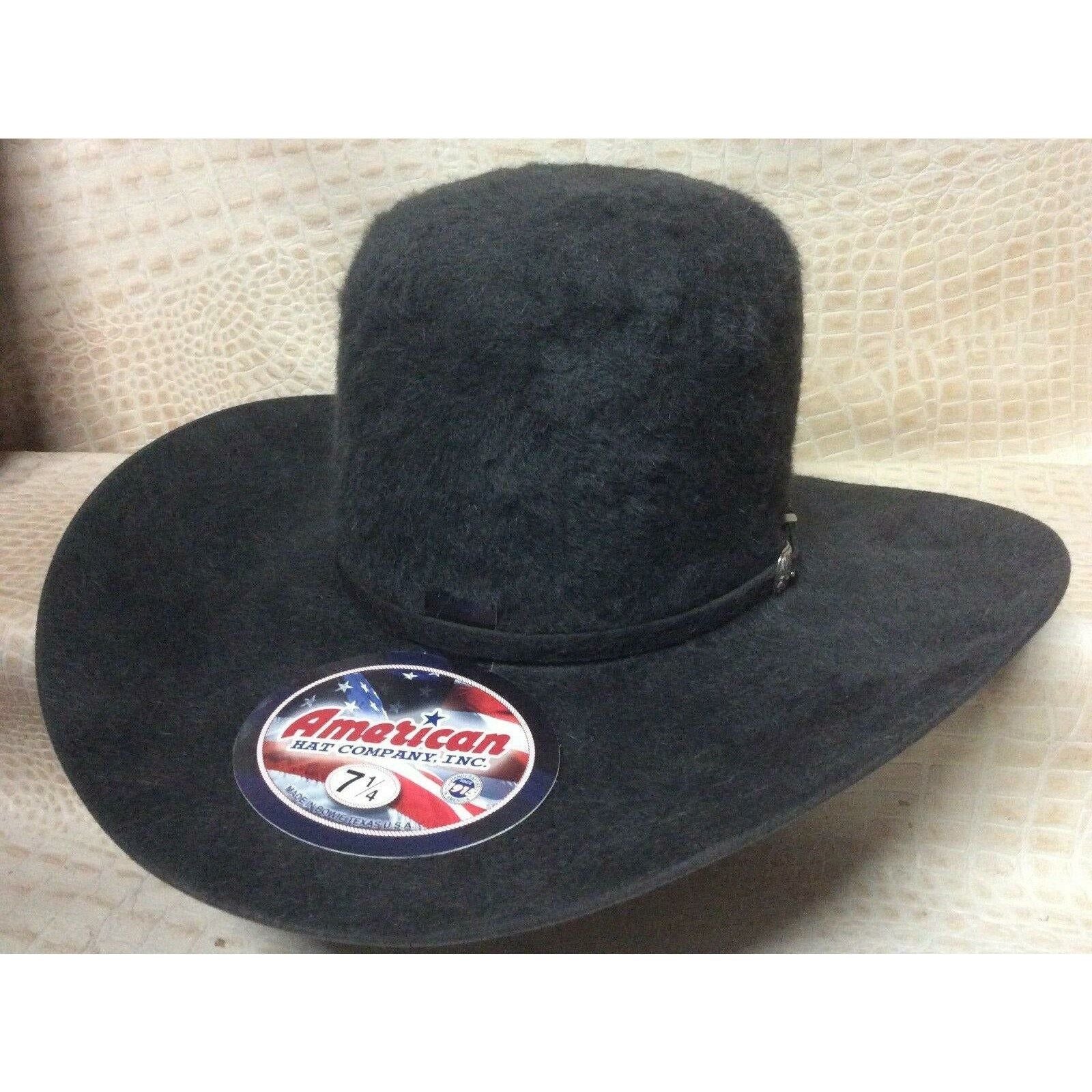 American Hat Co. Grizzly 20X Long Hair Beaver Fur Felt Cowboy Hat Western Rodeo - CWesternwear