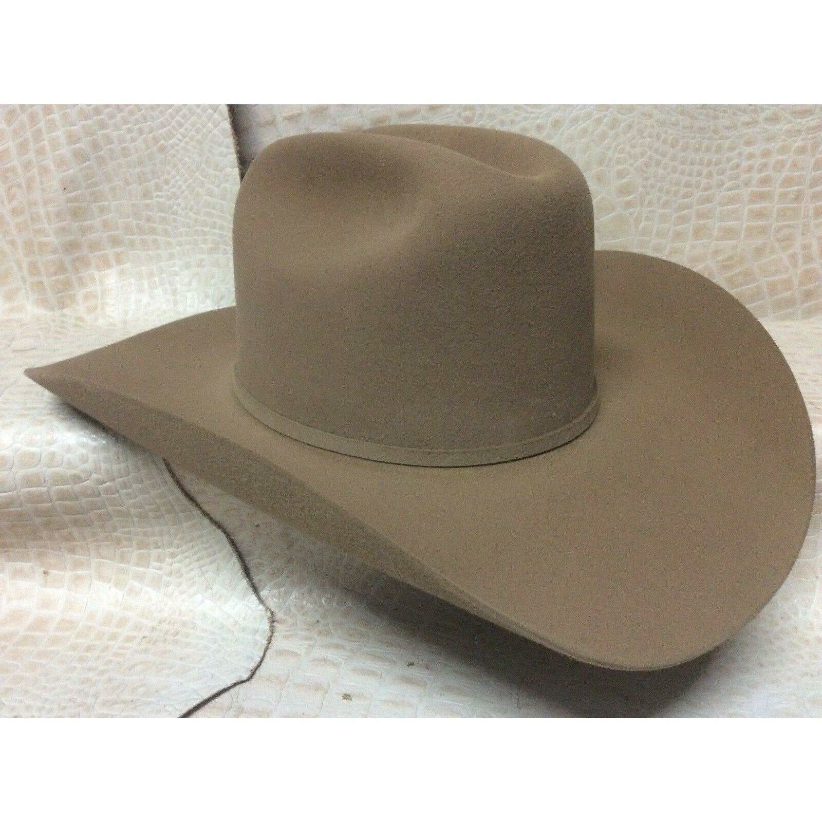 New Stetson Skyline Sahara 6X Beaver Fur Felt Western Rodeo Riding Cowboy Hat - CWesternwear