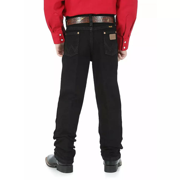 BOY'S WRANGLER® COWBOY CUT® ORIGINAL FIT JEAN IN OVERDYED BLACK