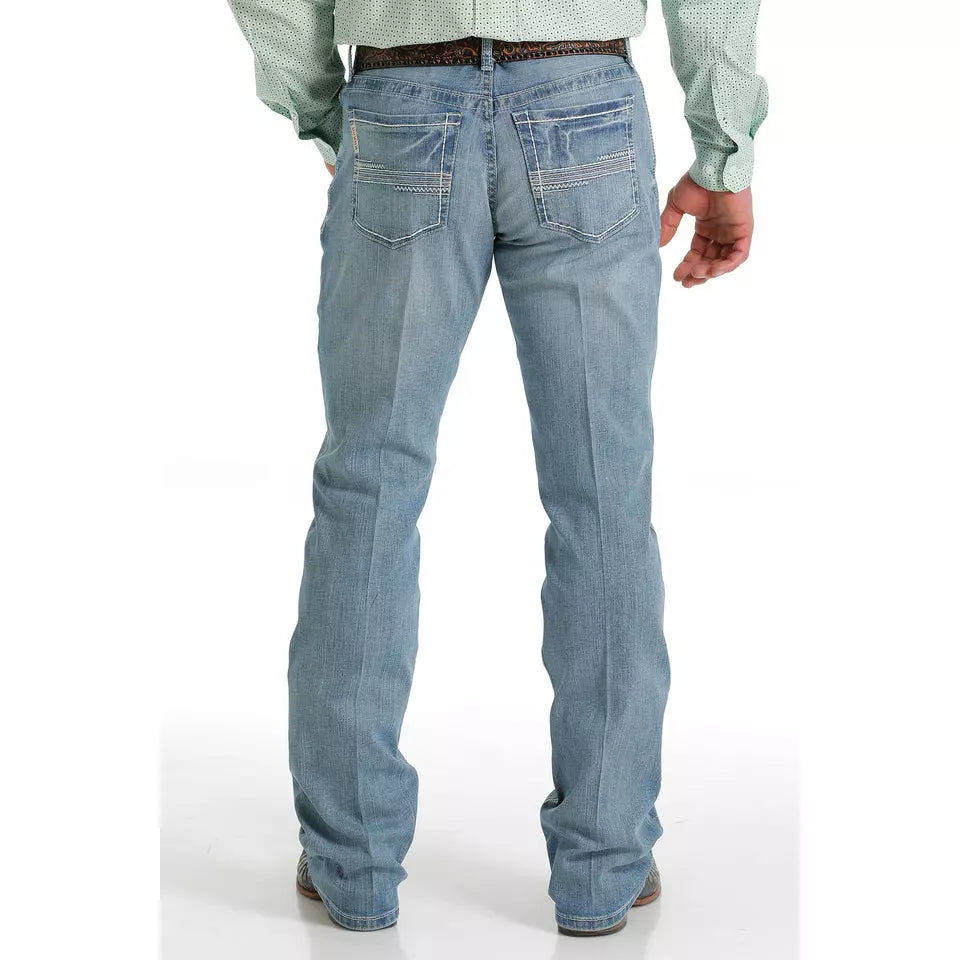Men's Cinch Slim Fit Ian Jeans - Light Stone Wash