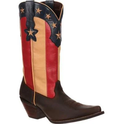 CRUSH™ BY DURANGO® WOMEN'S STARS AND STRIPES FLAG BOOT