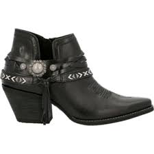 CRUSH™ BY DURANGO® WOMEN'S  BLACK WESTERN BOOTIE