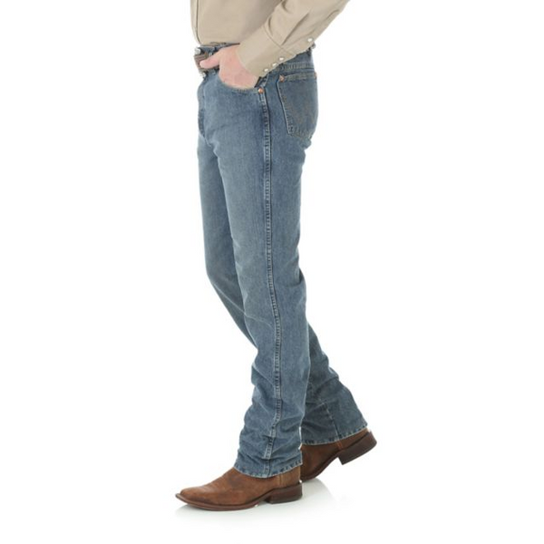WRANGLER® COWBOY CUT® SLIM FIT ROUGH STONE JEAN - CWesternwear