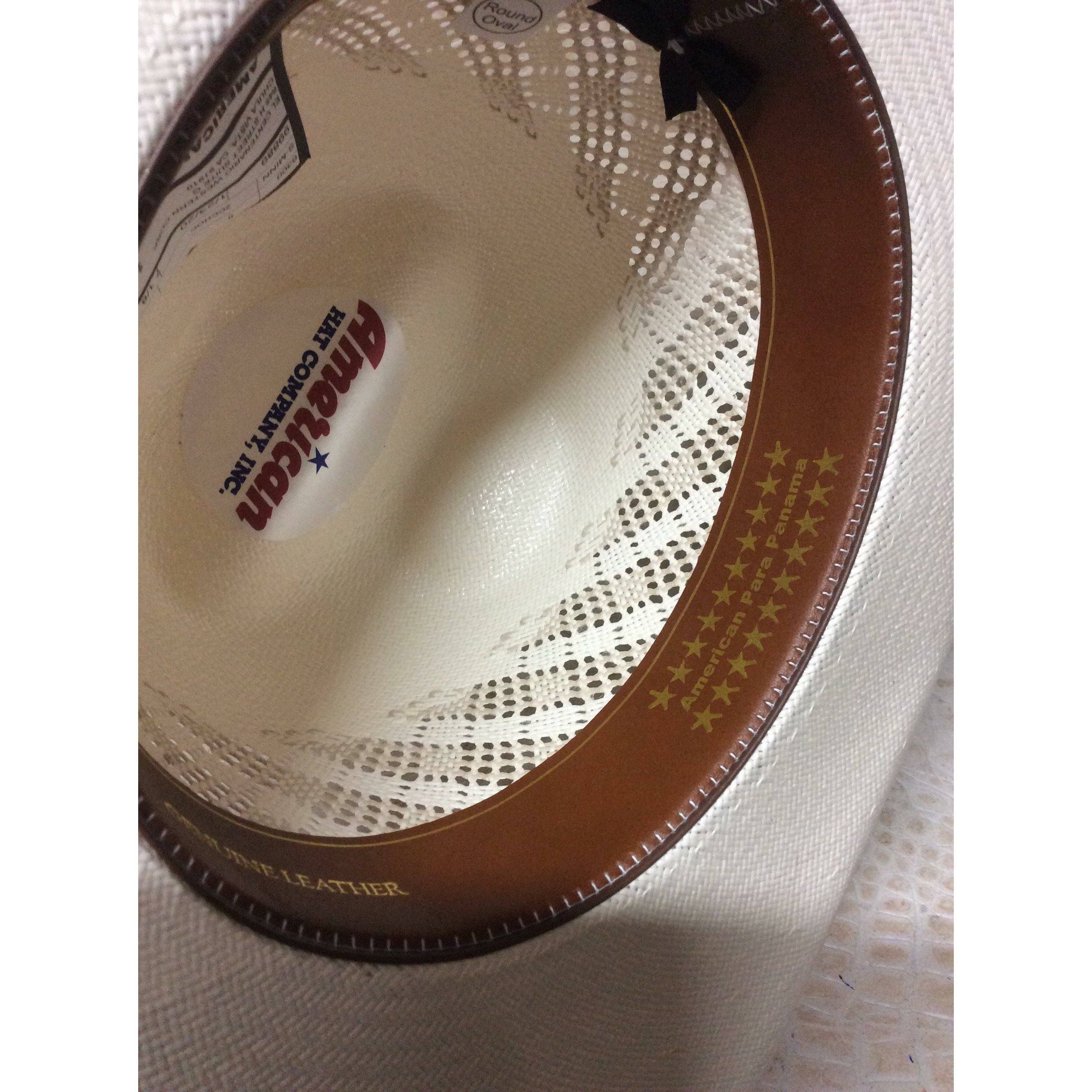American Hat 20X Tan & Natural Rodeo Western Cowboy Straw Tuf Cooper 6300 Hat - CWesternwear
