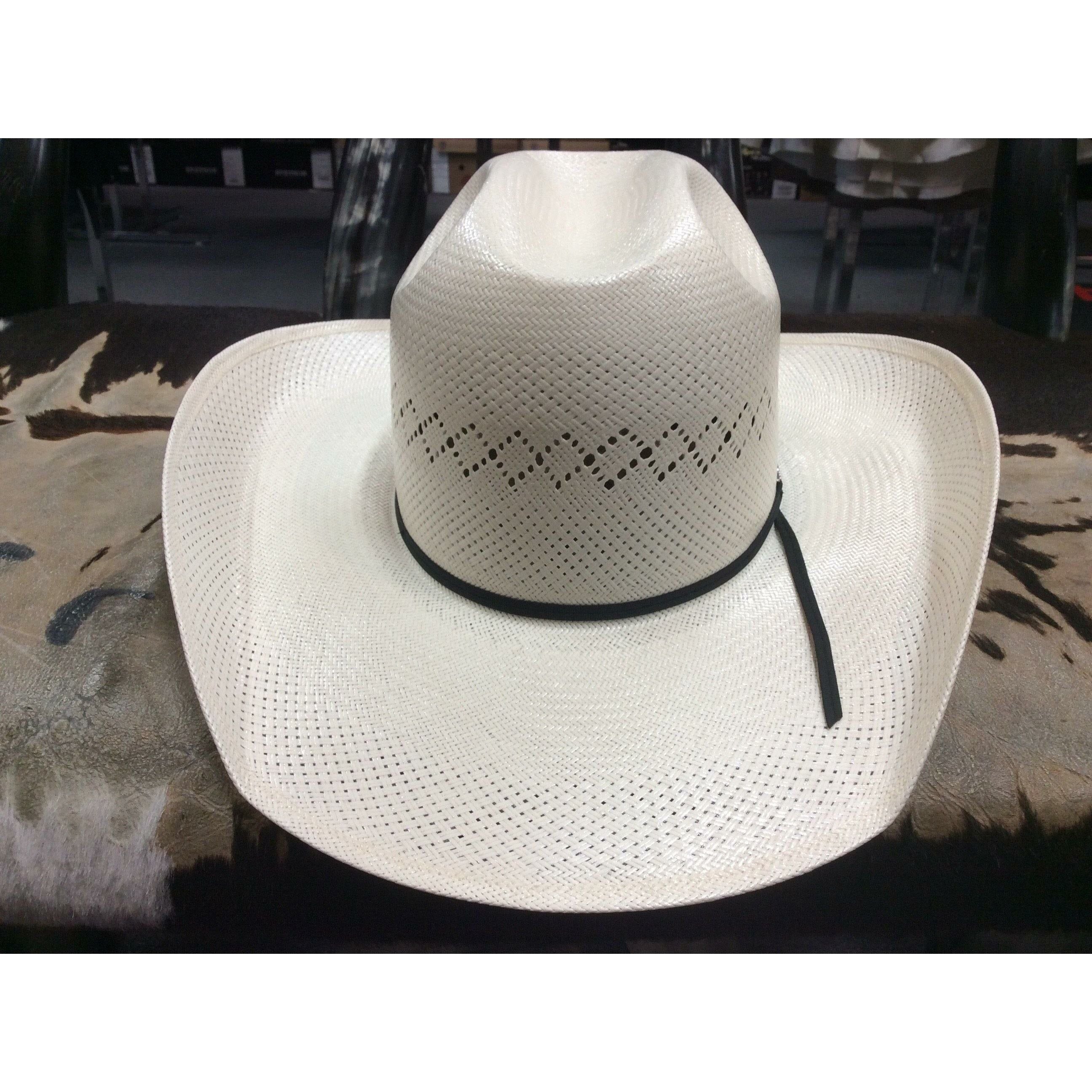 American Hat 20X Tan & Natural Rodeo Western Cowboy Straw 8400 Hat - CWesternwear