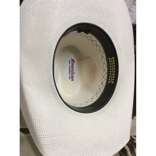 American Hat 20X Tan & Natural Rodeo Western Cowboy Straw 8400 Hat - CWesternwear