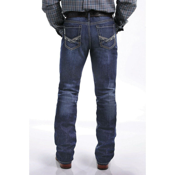 CINCH MEN'S SLIM FIT IAN JEAN - DEEP RINSE - CWesternwear